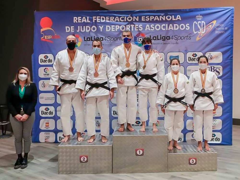 Los judokas de Torrejón de Ardoz logran tres medallas en el Campeonato de España   