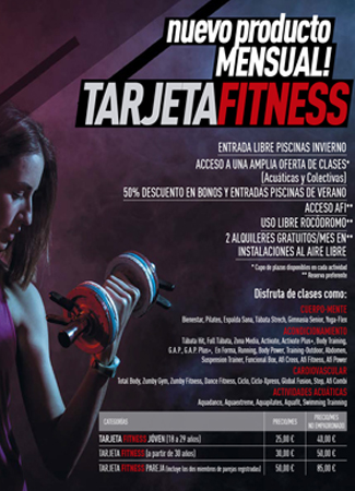 Tarjeta Fitness