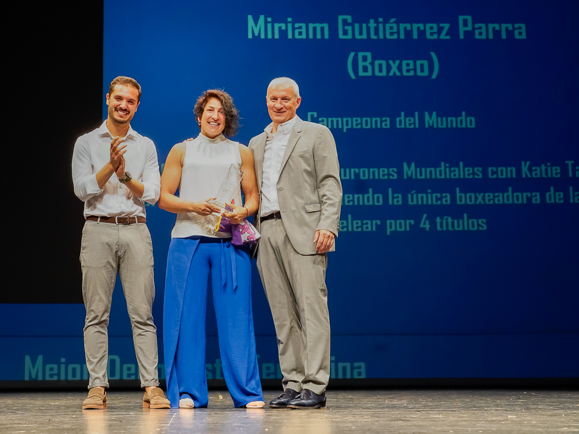 Gala del Deporte Mejor Deportista Femenino Miriam Gutiérrez