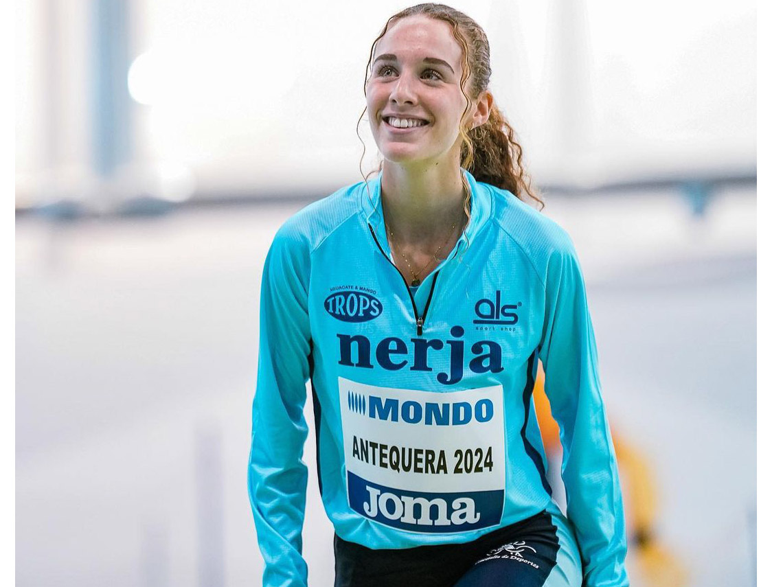 Andrea Moreno, subcampeona de España sub-23 de 800 metros 