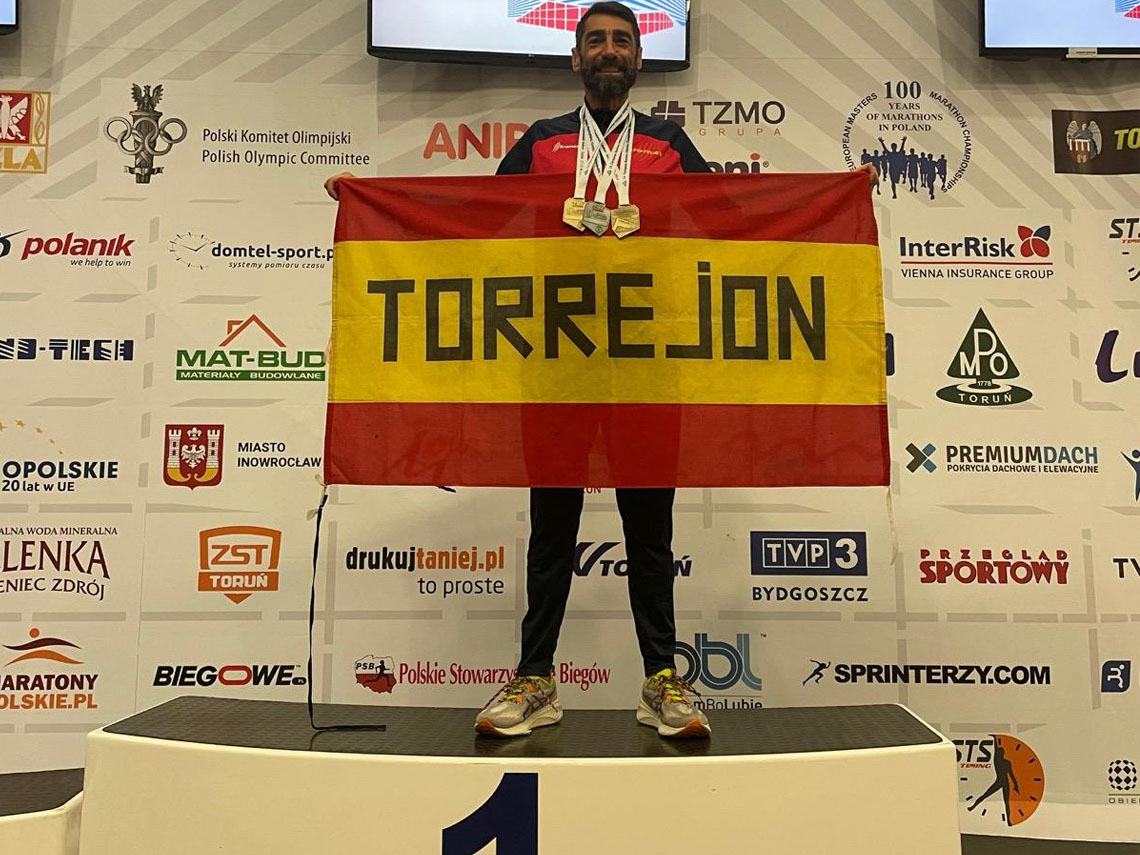 Juan José Crespo ha sido tres veces campeón del mundo y tiene 12 récords de España en vigor