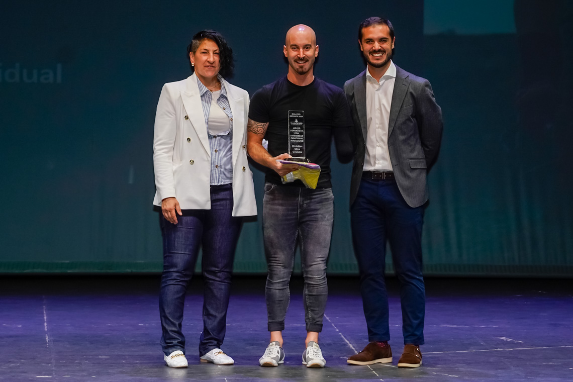 Gala del Deporte 2024 - Mejor deportista con diversidad masculino - Christian Silva