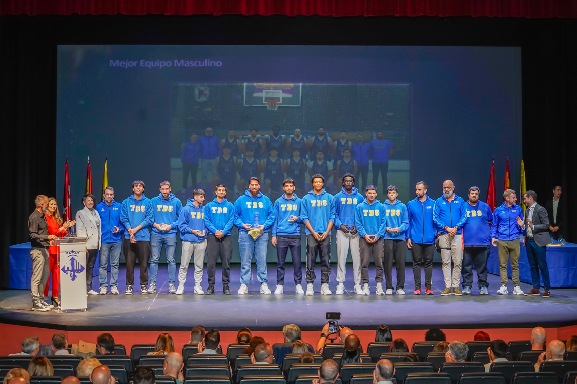 Gala del Deporte 2024 - Mejor equipo masculino - Club Basket Torrejón senior