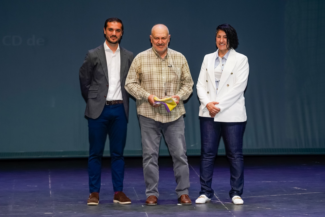 Gala del Deporte 2024 - Reconocimiento por su dedicación al deporte torrejonero - Fidel Paredes