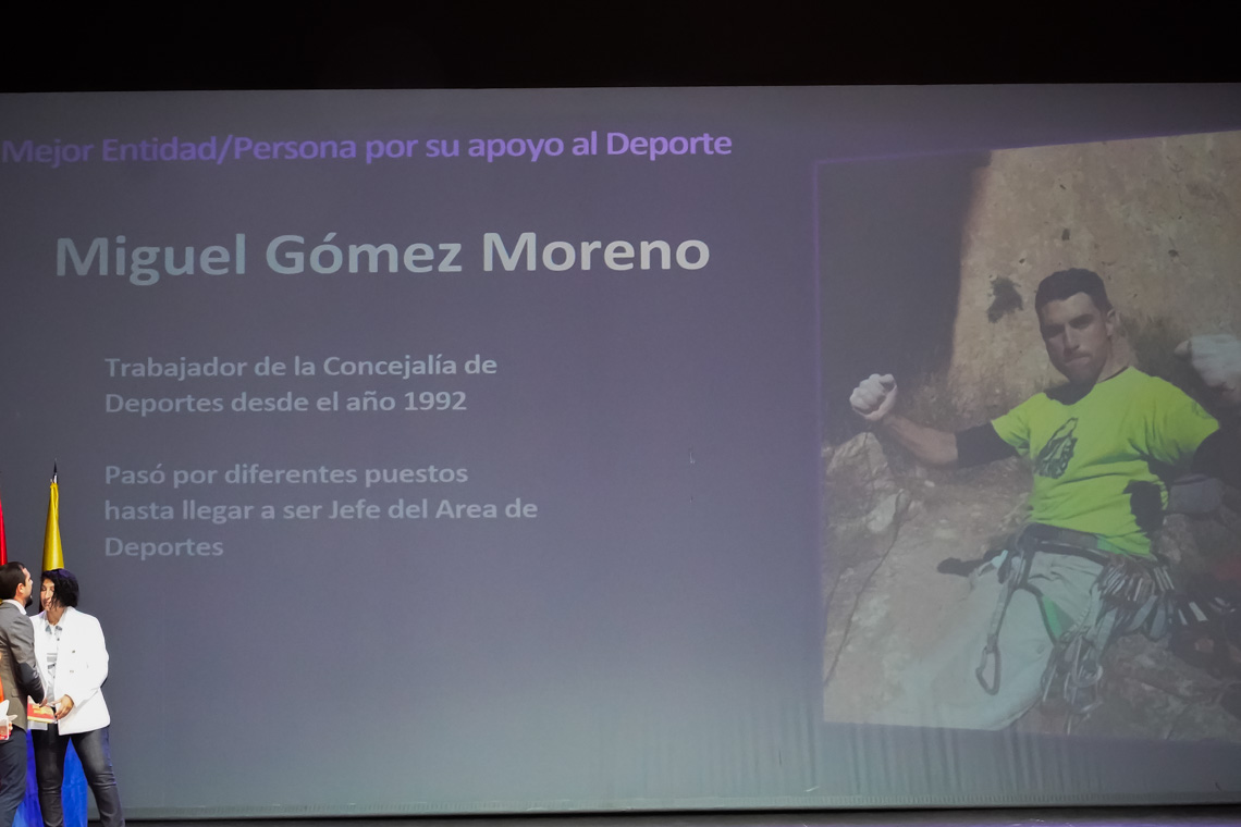 Gala del Deporte 2024 - Reconocimiento por su dedicación al deporte torrejonero - Miguel Gómez Moreno a título póstumo