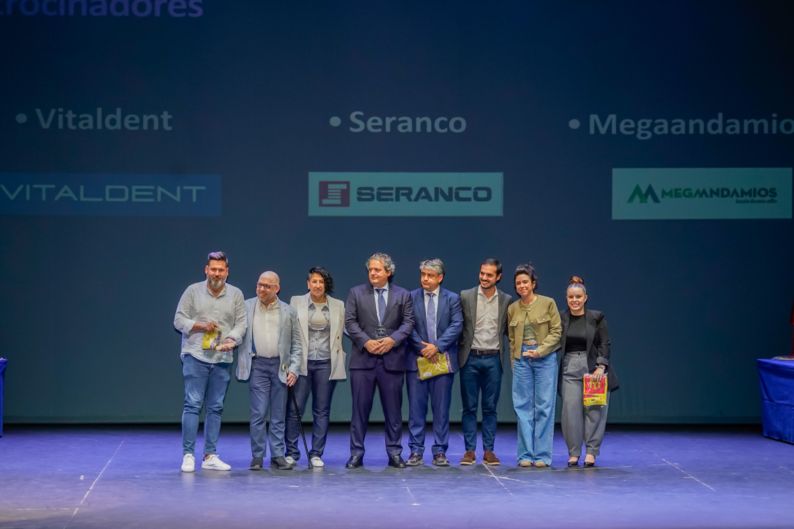 Gala del Deporte 2024 - Premio Patrocinadores: Vitaldent, Seranco y Megaandamios