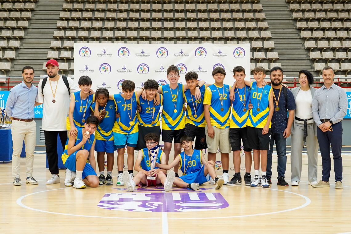 Baloncesto Infantil Grupo B 1º Severo Torrejon