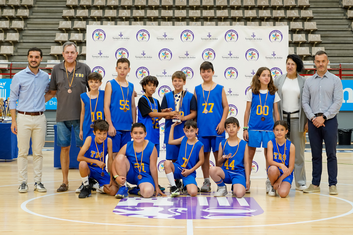 Baloncesto Alevin Grupo B 3º Severo Torrejon 