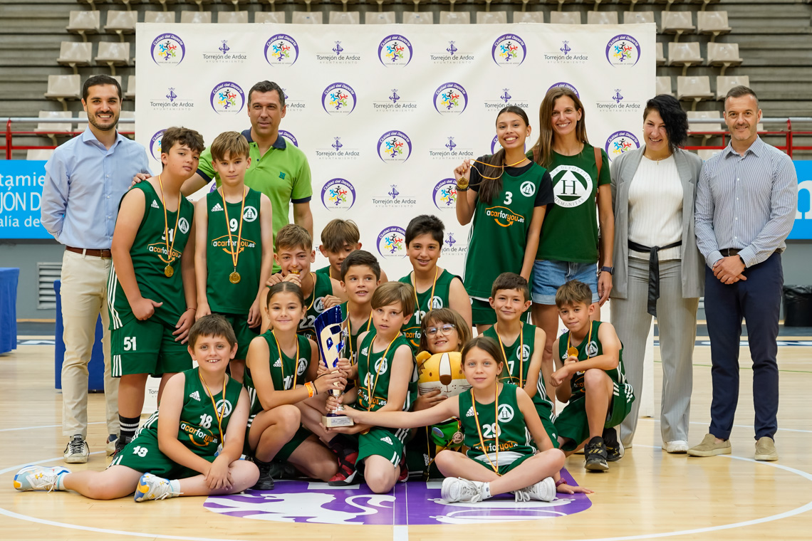 Baloncesto Alevin Grupo B 1º Severo Torrejon 