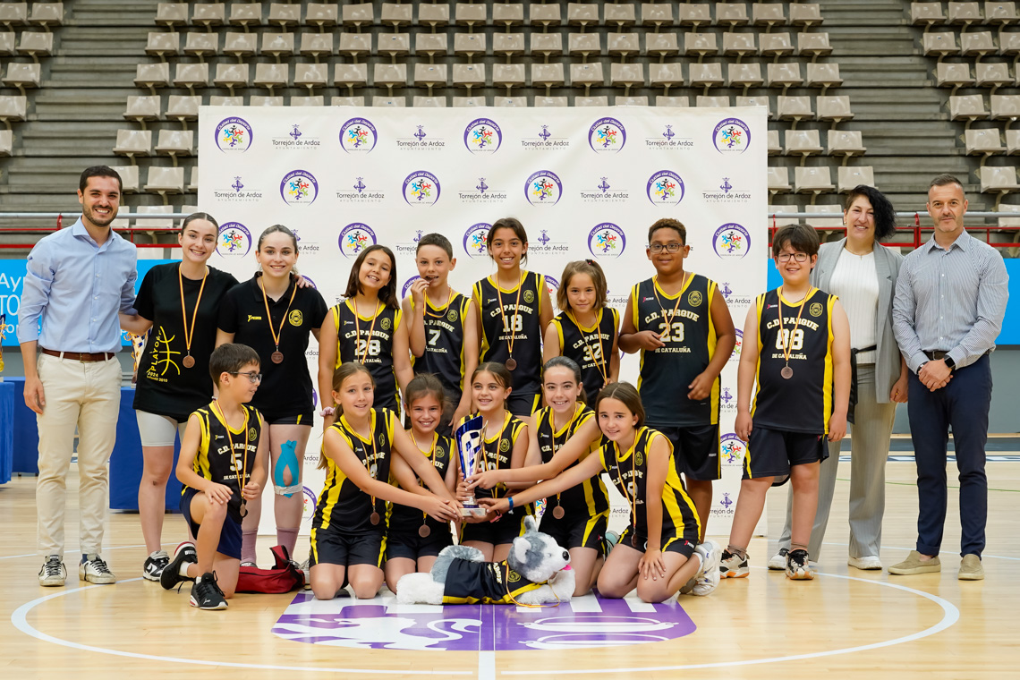 Baloncesto Benjamin Grupo B 3º Parque Cataluña 