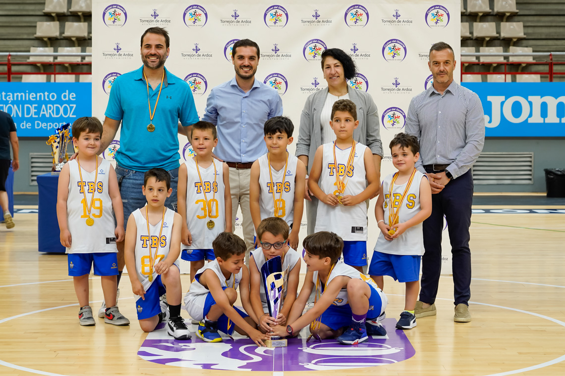 Baloncesto Prebenjamin TBS Azul 