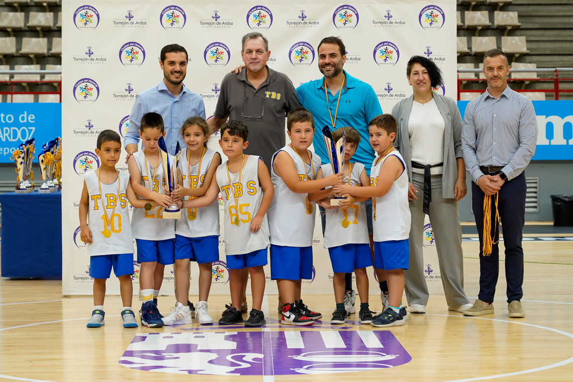 Baloncesto Prebenjamin TBS Blanco