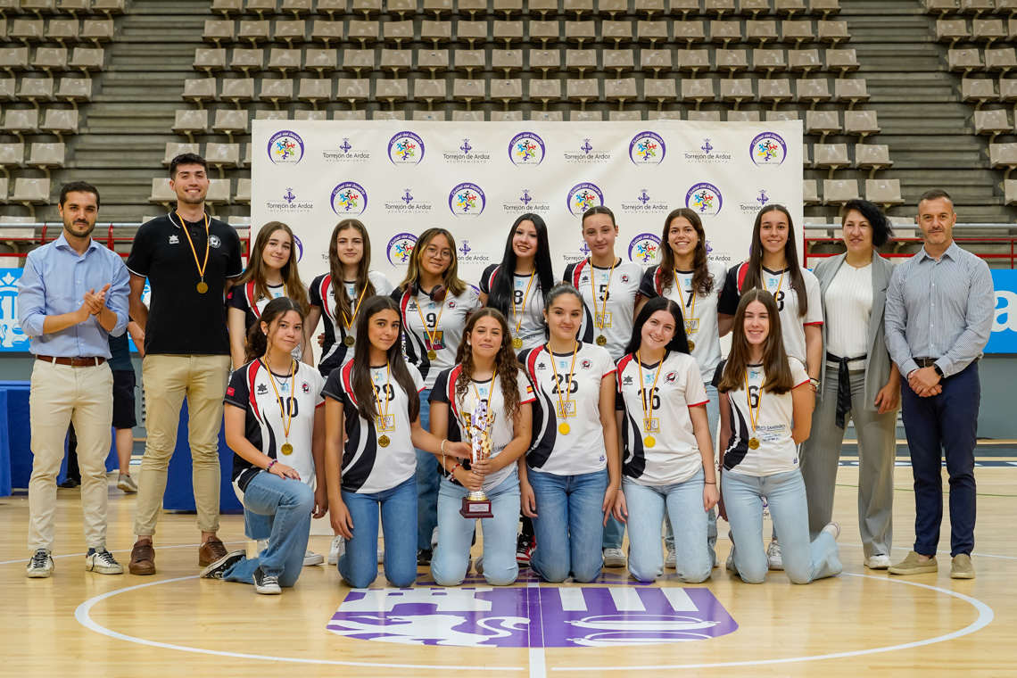 Voley Copa Cadete 1º Torrejon F 