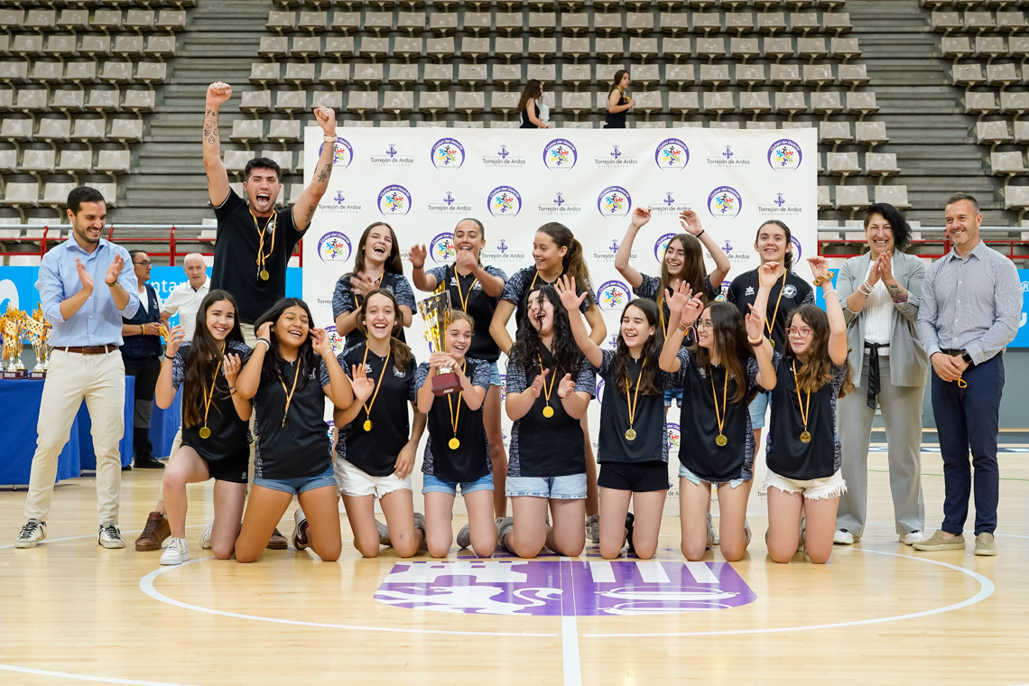 Voley Copa Infantil 1º Torrejon Amarillo 