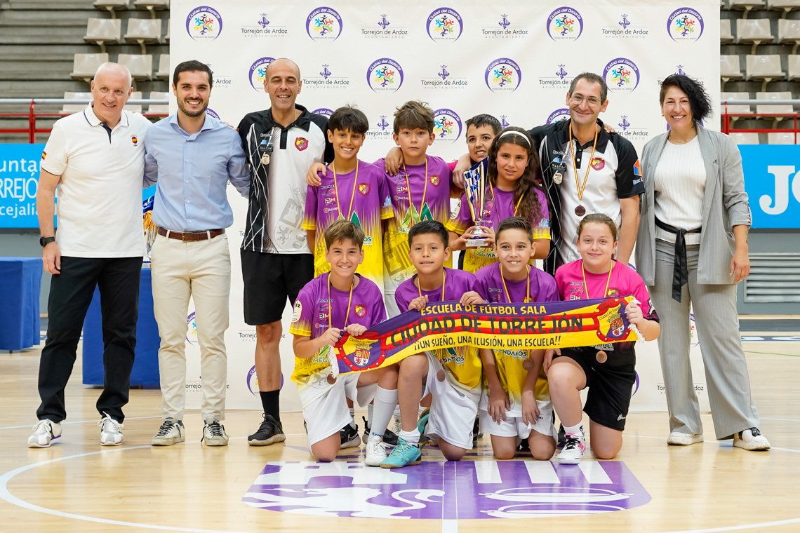 Futsal Alevin 3º Ciudad Torrejon 