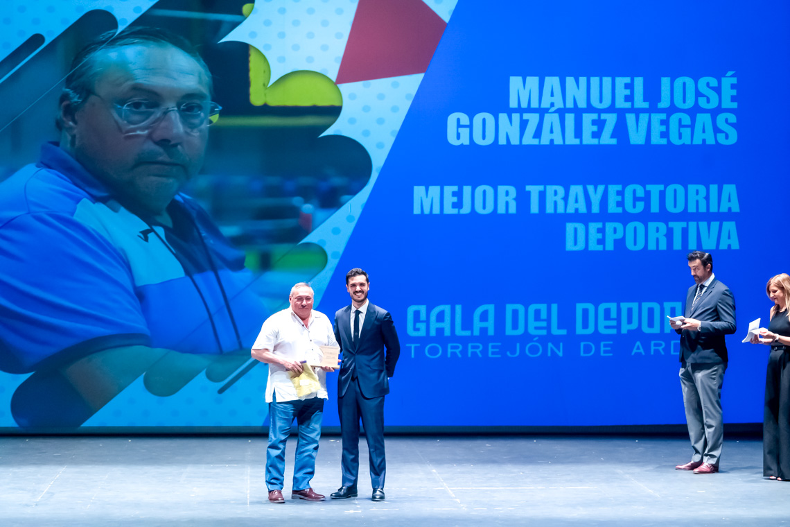 Gala del Deporte 2025 - Mejor Trayectoria Deportiva – Manuel José González Vegas 