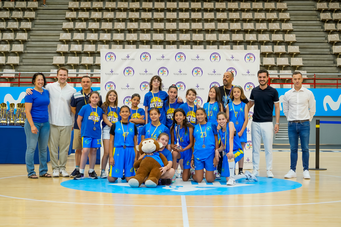 Entrega de trofeos temporada 2024-2025 - Baloncesto categoría alevín