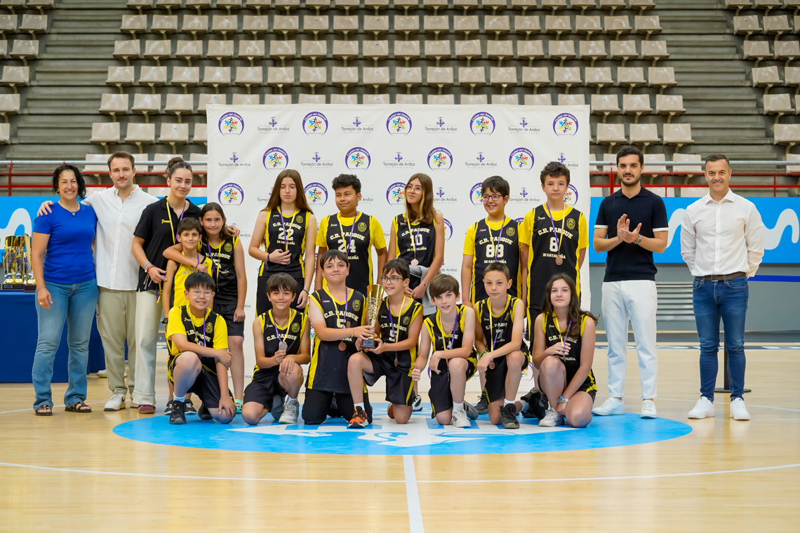 Entrega de trofeos temporada 2024-2025 - Baloncesto categoría alevín