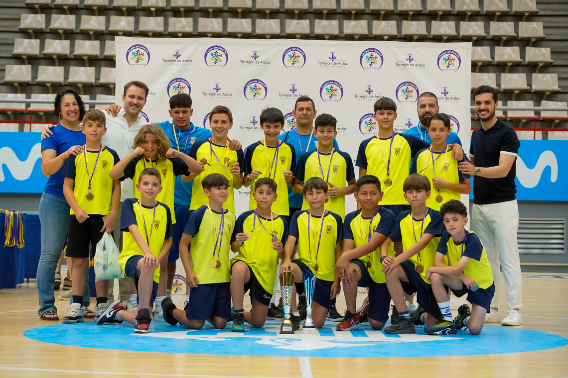 Entrega de trofeos temporada 2024-2025 - Fútbol 7 categoría alevín