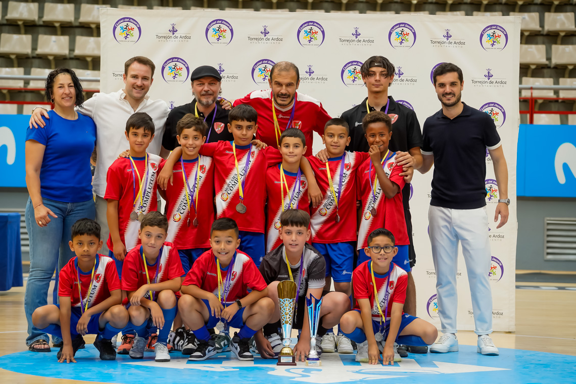 Entrega de trofeos temporada 2024-2025 - Fútbol 7 categoría benjamín