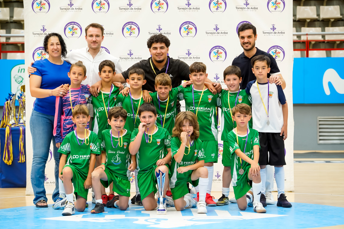 Entrega de trofeos temporada 2024-2025 - Fútbol 7 categoría benjamín