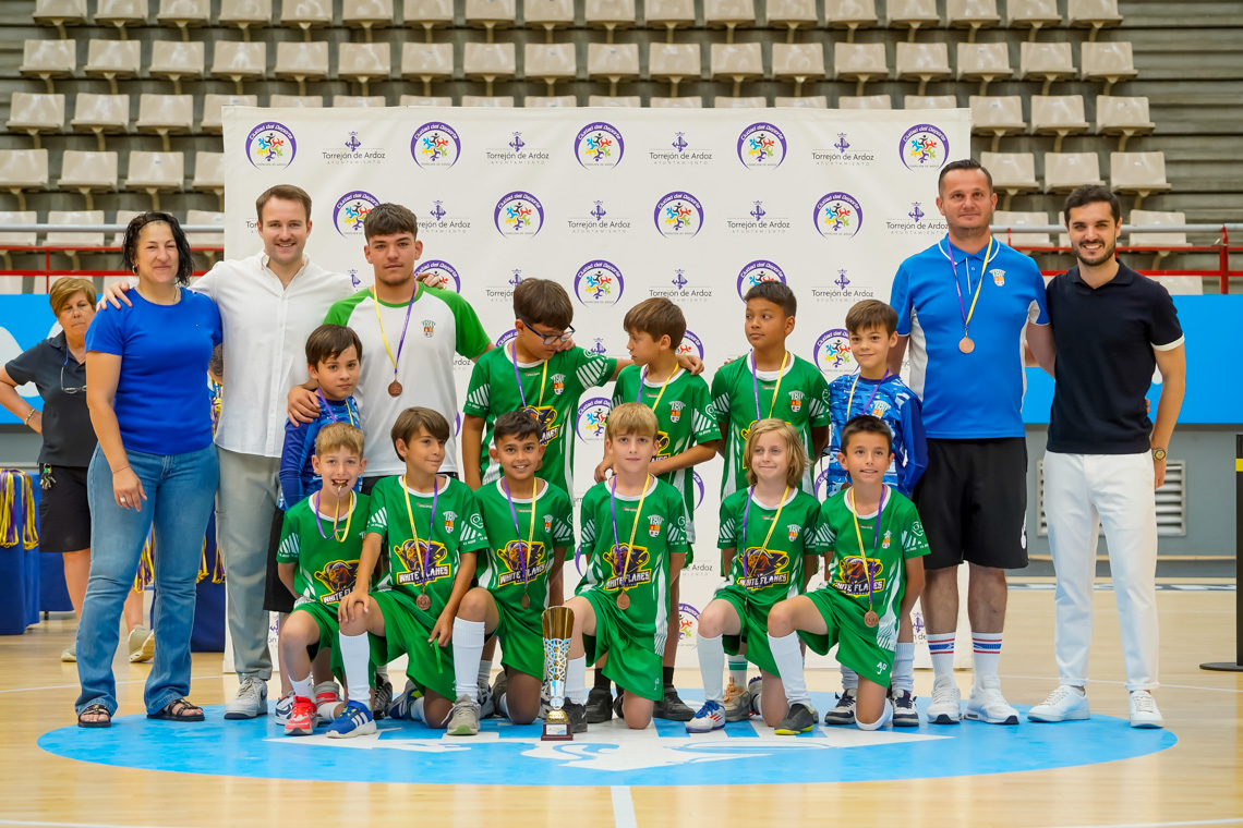Entrega de trofeos temporada 2024-2025 - Fútbol 7 categoría benjamín
