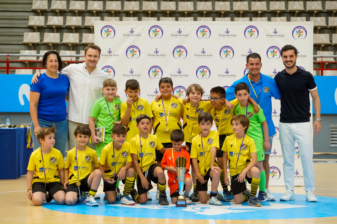Entrega de trofeos temporada 2024-2025 - Fútbol 7 categoría benjamín