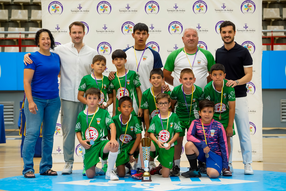 Entrega de trofeos temporada 2024-2025 - Fútbol 7 categoría benjamín