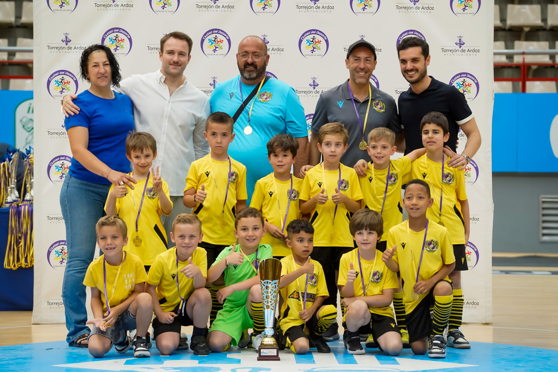Entrega de trofeos temporada 2024-2025 - Fútbol 7 categoría prebenjamín
