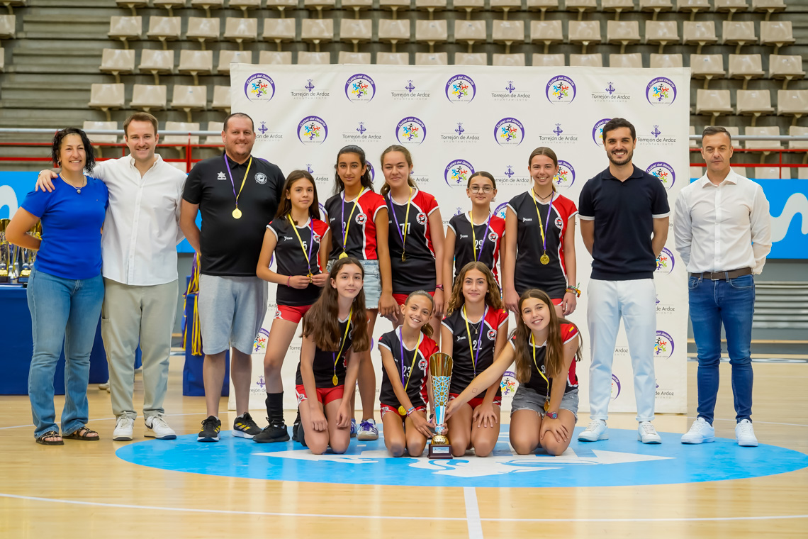 Entrega de trofeos temporada 2024-2025 - Voleibol categoría alevín