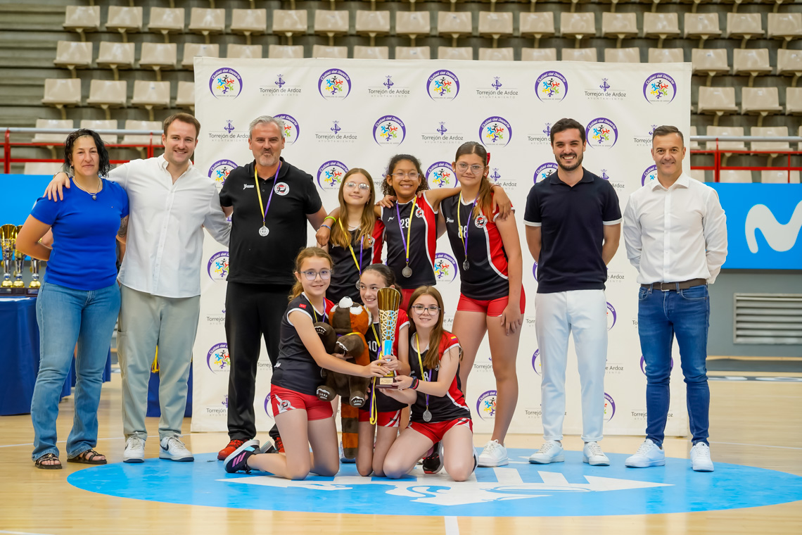 Entrega de trofeos temporada 2024-2025 - Voleibol categoría alevín