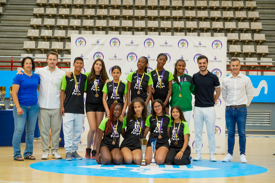 Entrega de trofeos temporada 2024-2025 - Voleibol categoría infantil