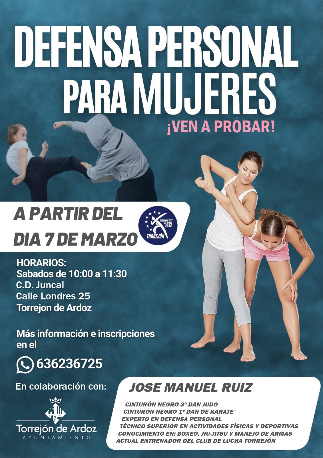 Defensa personal para mujeres