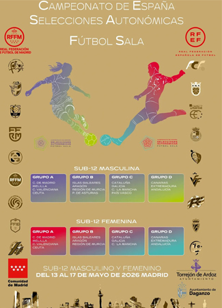 Campeonato España Fútbol Sala sub-12