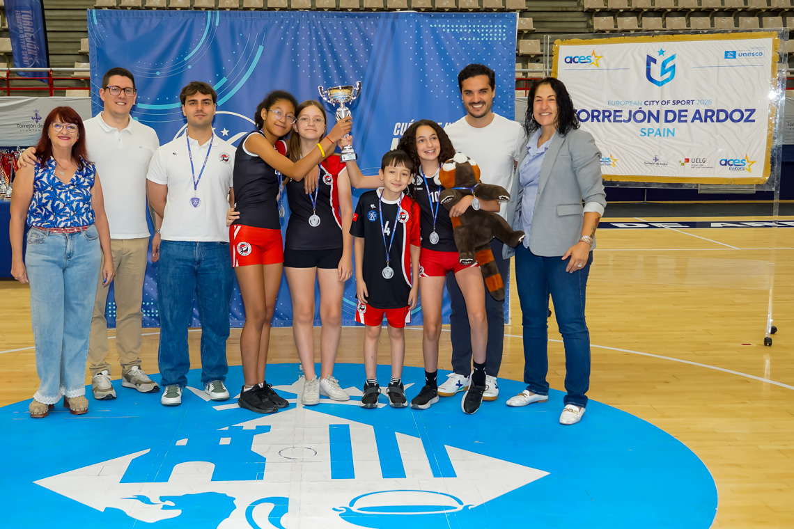 Voley Copa Alevin 2º UCAM Azul 