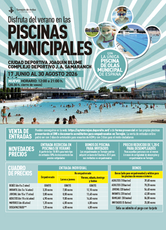 Piscinas municipales