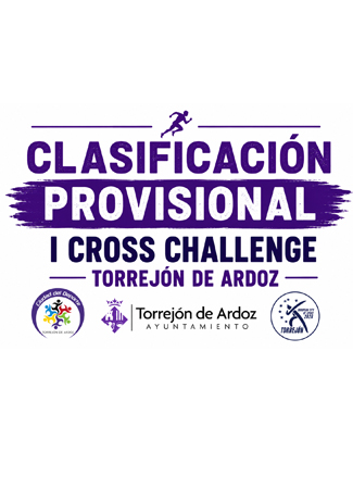 Clasificación provisional I Cross Challenge