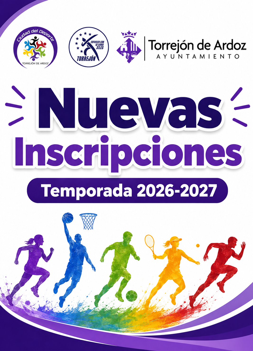 Nuevas Inscripciones Temporada 2026-2027