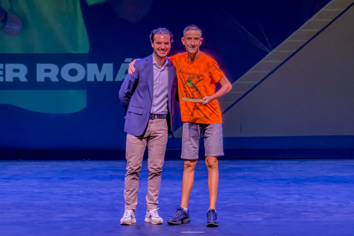 Mejor Deportista con Diversidad Funcional Masculino: Oliver Román