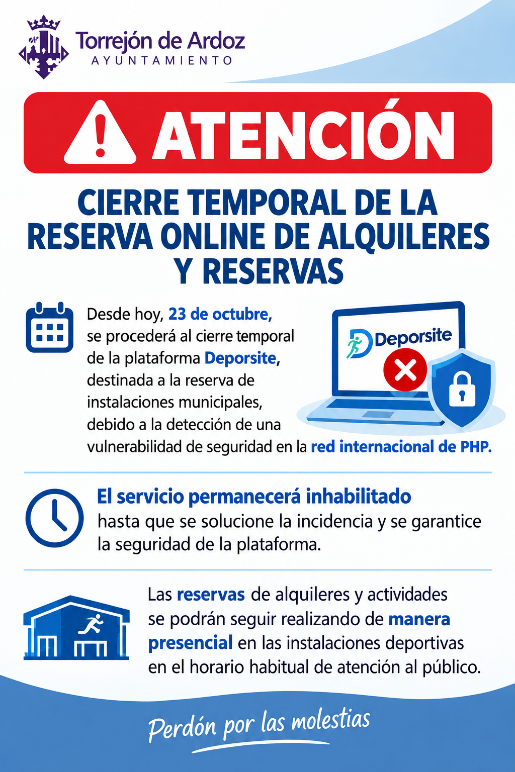 Cierre Deporsite