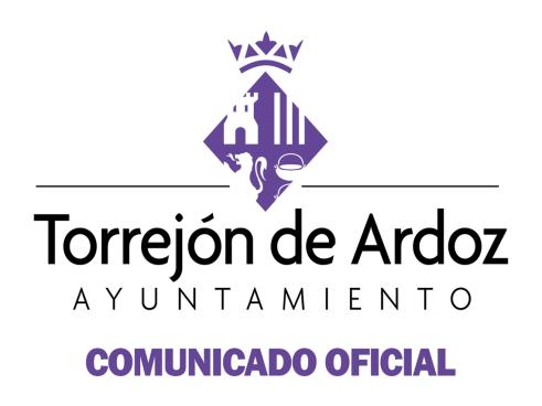 Comunicado oficial Ayuntamiento Torrejón de Ardoz