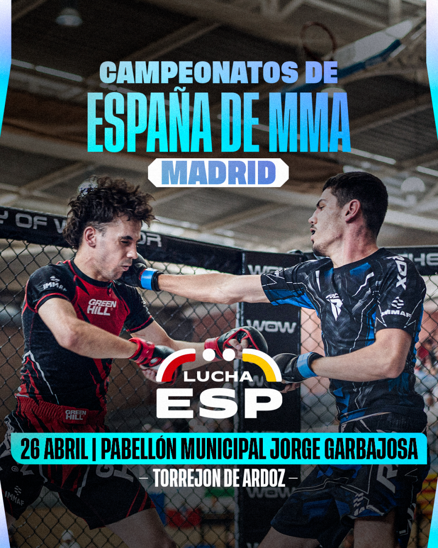 Cartel Campeonato Madrid MMA WOW.png