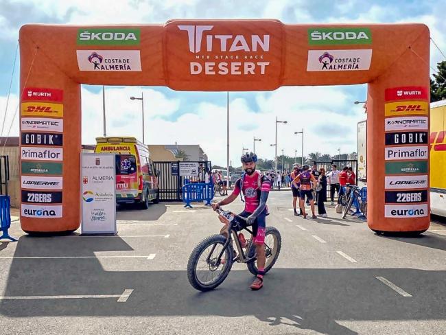 Ciclista torrejonero Christian Silva