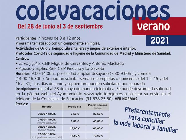 Actividades de la Concejalía de Educación