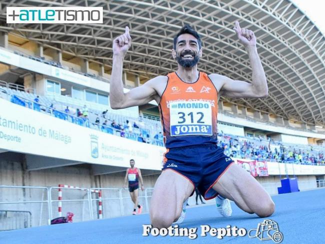 Juan José Crespo, tricampeón mundial de atletismo y concejal de Seguridad y Protección Civil del Ayuntamiento de Torrejón de Ardoz, revalida sus títulos de campeón de España de 800 y 1.500 metros en +45 años 