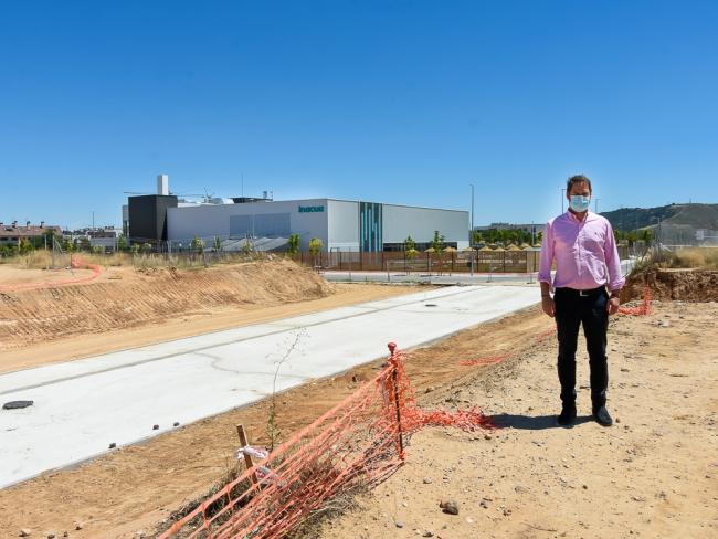 Avanzan las obras de los viales interiores de la 2ª fase de la nueva Gran Ciudad Deportiva Torrejón 