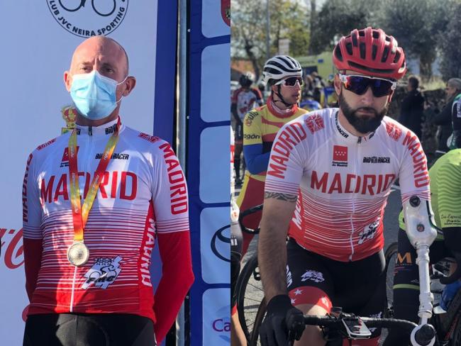 Los torrejoneros Julio Enrique Bermejo y Christian Silva triunfan en el Campeonato de España de Ciclismo Adaptado