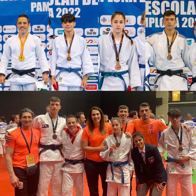 Gran éxito de los judocas de Torrejón de Ardoz, que lograron 10 medallas en el pasado Campeonato de España  