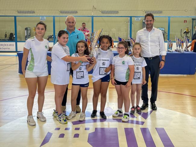 Entregas de premios competiciones locales de voleibol