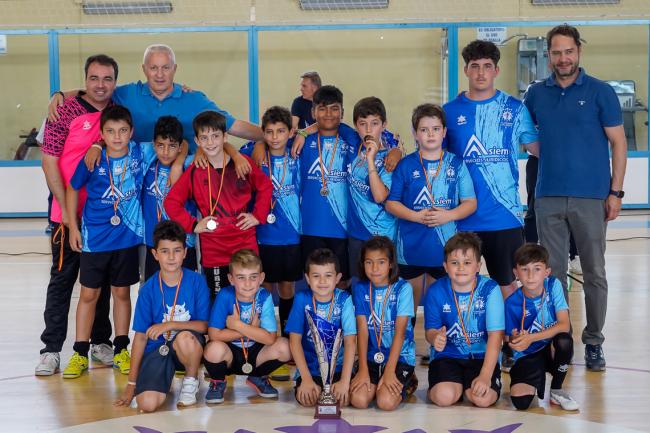 Entregas de premios competiciones locales de fútbol sala